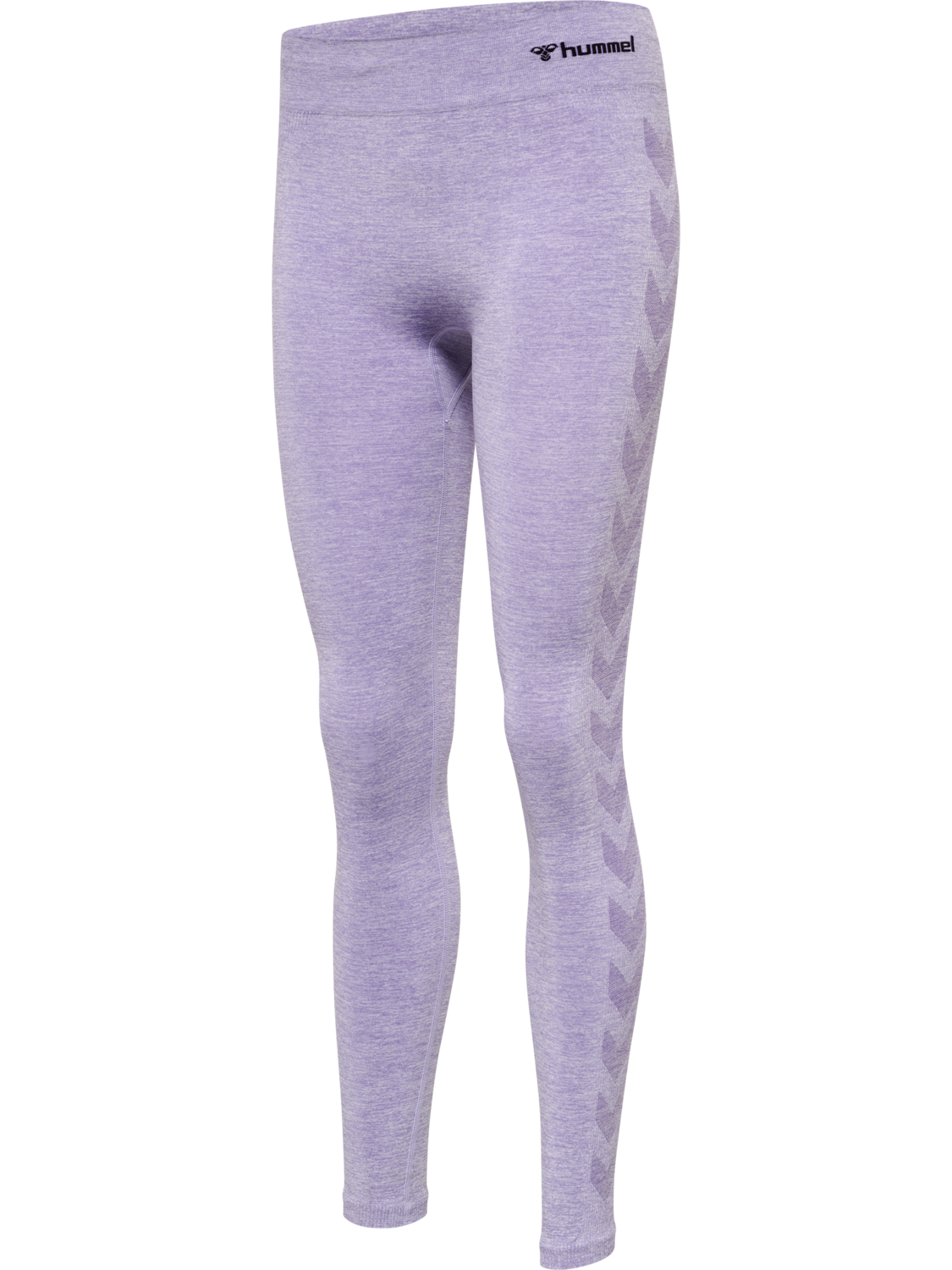 hmlCI SEAMLESS MID WAIST TIGHTS, LAVENDER MELANGE, packshot