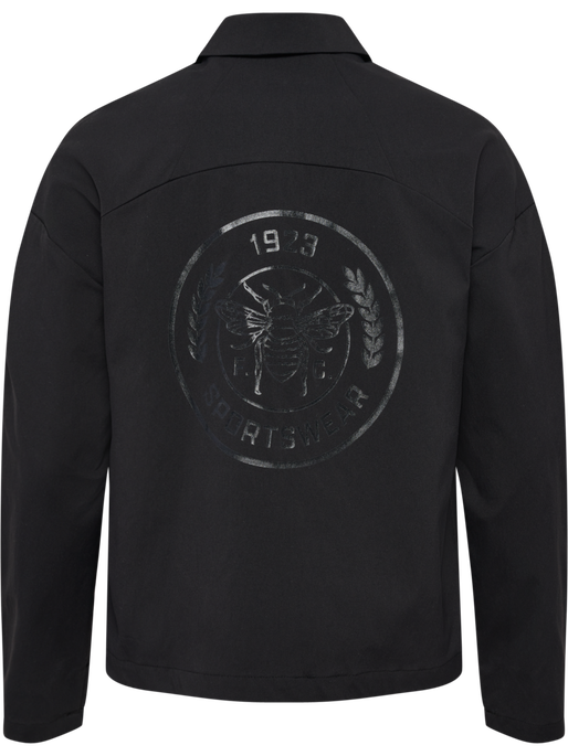 hmlCOACH JACKET HSW, BLACK, packshot