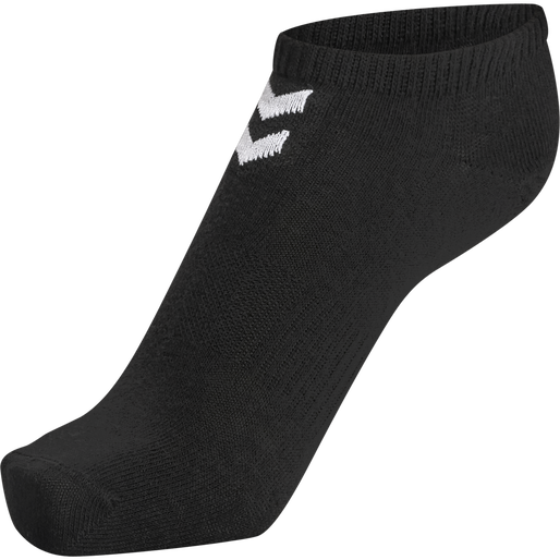 hmlCHEVRON 6-PACK ANKLE SOCKS, BLACK/BLACK hmlCHEVRON 6-PACK ANKLE SOCKS, BLACK/BLACK, packshot