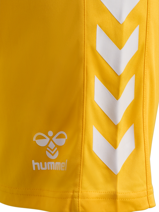 hmlCORE XK POLY SHORTS, SPORTS YELLOW, packshot