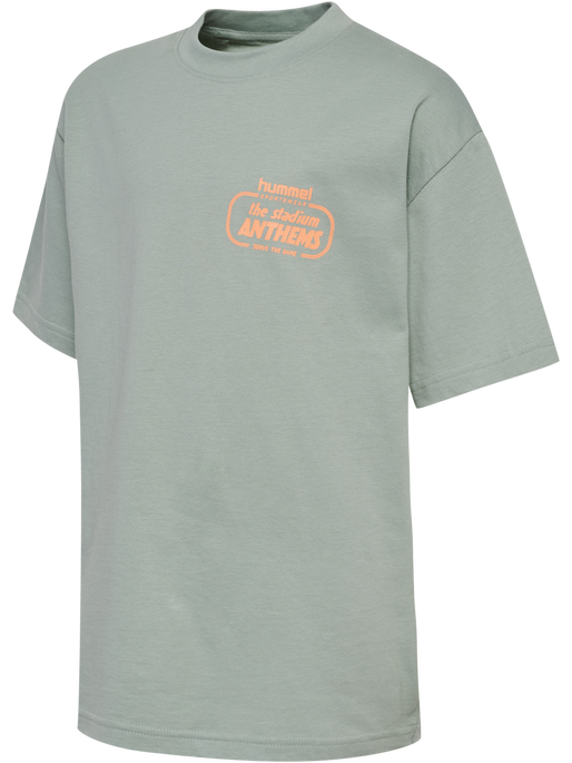 hmlJR LOOSE T-SHIRT S/S STADIUM, ICEBERG GREEN hmlJR LOOSE T-SHIRT S/S STADIUM, ICEBERG GREEN, packshot