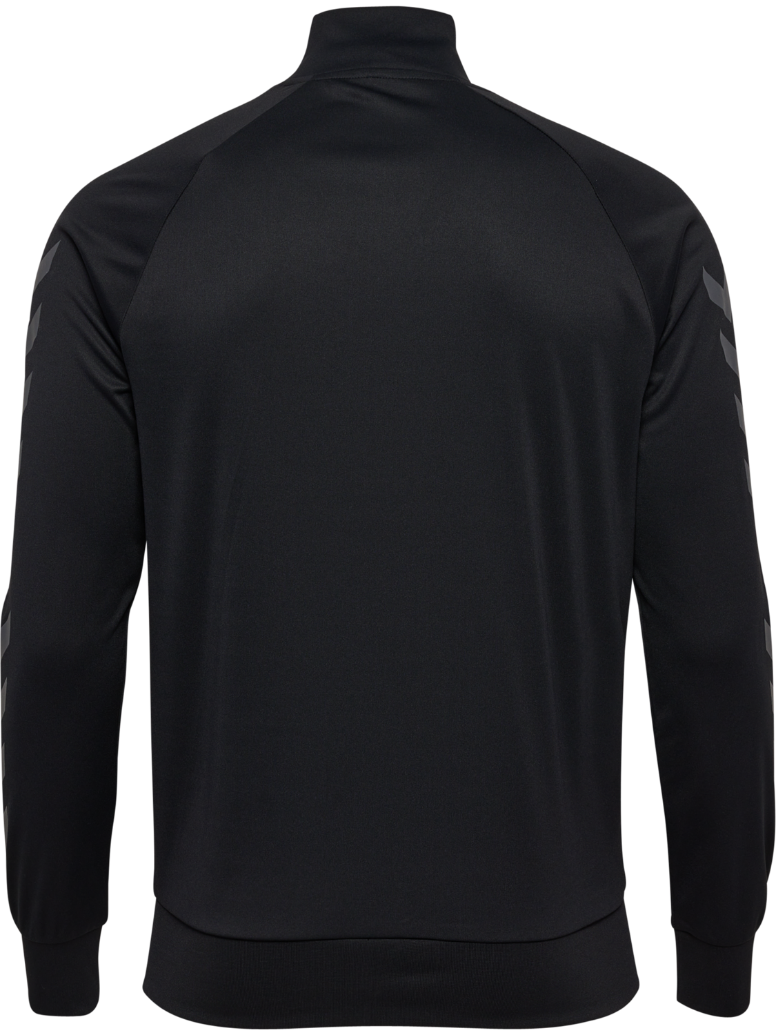 hmlLEGACY SUNE POLY ZIP JACKET, BLACK, packshot