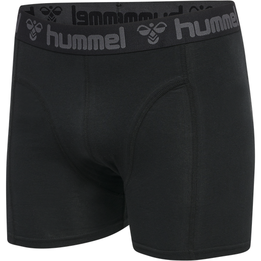 hmlMARSTON 4-PACK BOXERS, BLACK/INSIGINA BLUE, packshot