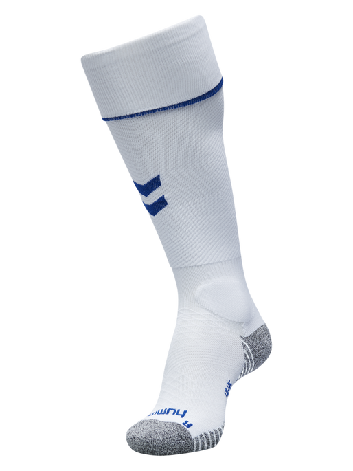 PRO FOOTBALL SOCK, WHITE/TRUE BLUE, packshot