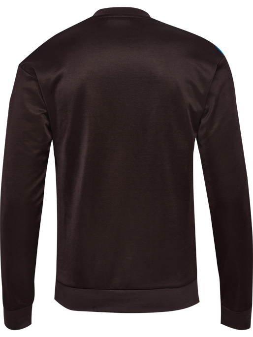 hmlARCHIVE REGULAR POLY ZIP JACKET, CHOCOLATE PLUM/CHOCOLATE PLUM, packshot