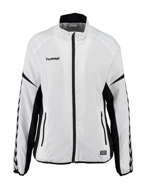 AUTHENTIC CHARGE MICRO ZIP JACKET WOMAN, WHITE, packshot
