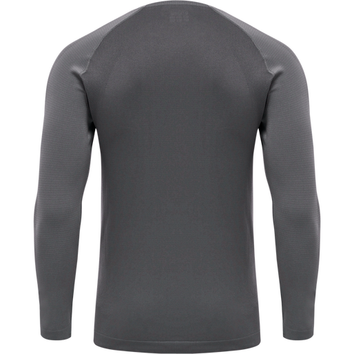 hmlPRO GRID SEAMLESS L/S, FORGED IRON/QUIET SHADE, packshot