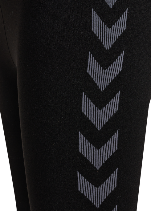 HUMMEL FIRST SEAMLESS KIDS TIGHTS, BLACK HUMMEL FIRST SEAMLESS KIDS TIGHTS, BLACK, packshot