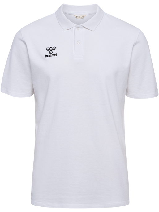 hmlGO 2.0 POLO, WHITE hmlGO 2.0 POLO, WHITE, packshot