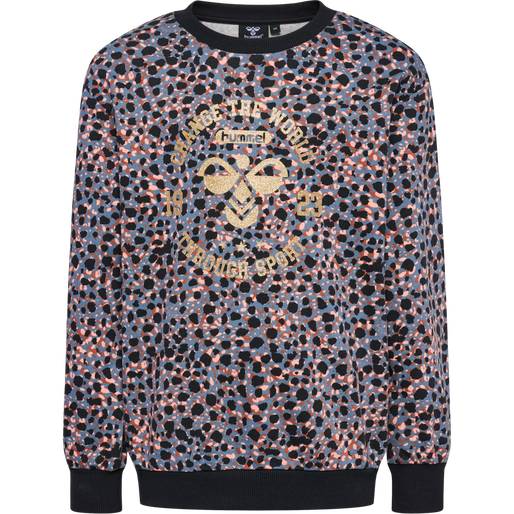 hmlMEJSE SWEATSHIRT, BLUE MIRAGE, packshot