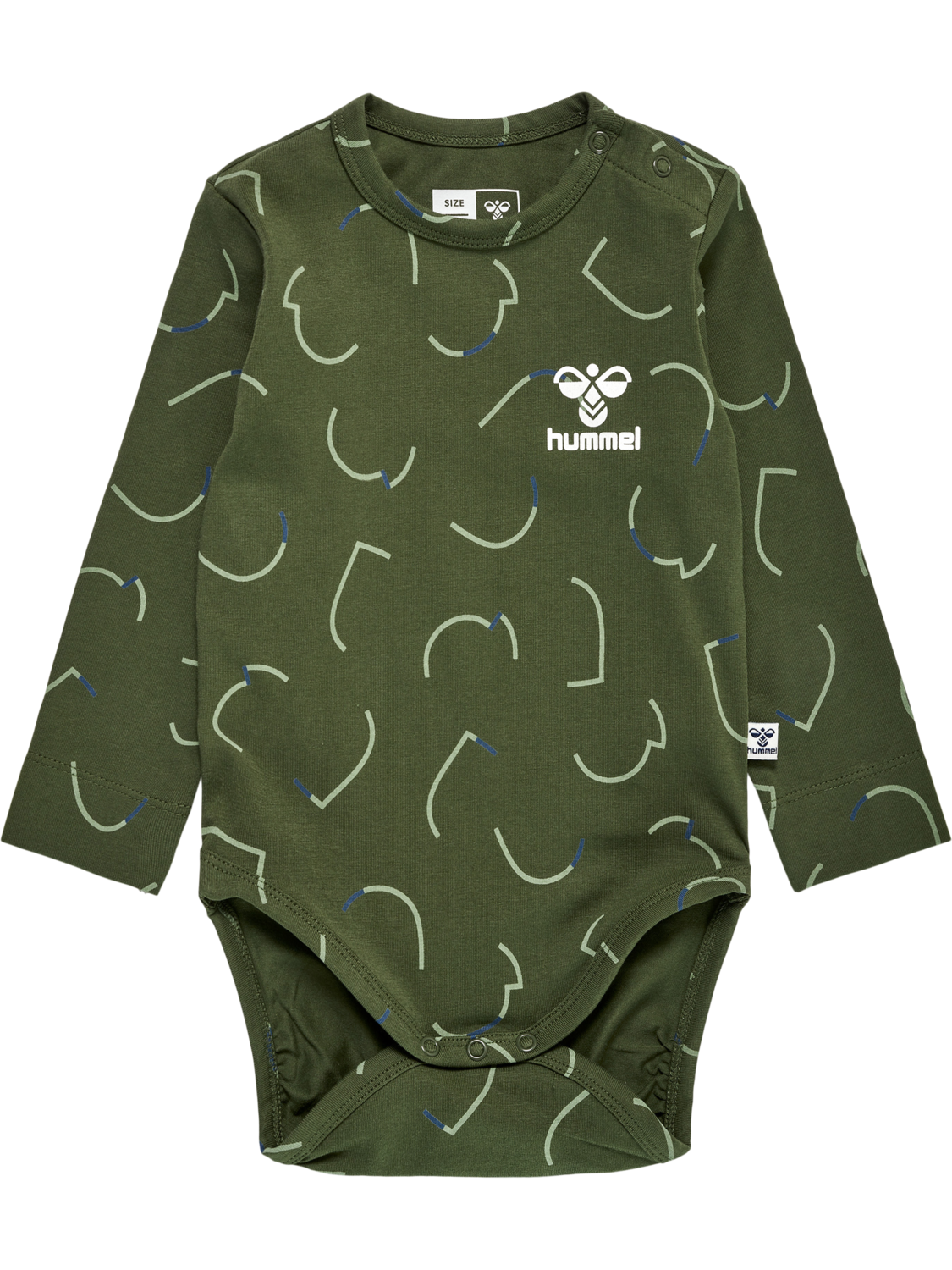 hmlOBI BODY L/S, OLIVE NIGHT, packshot
