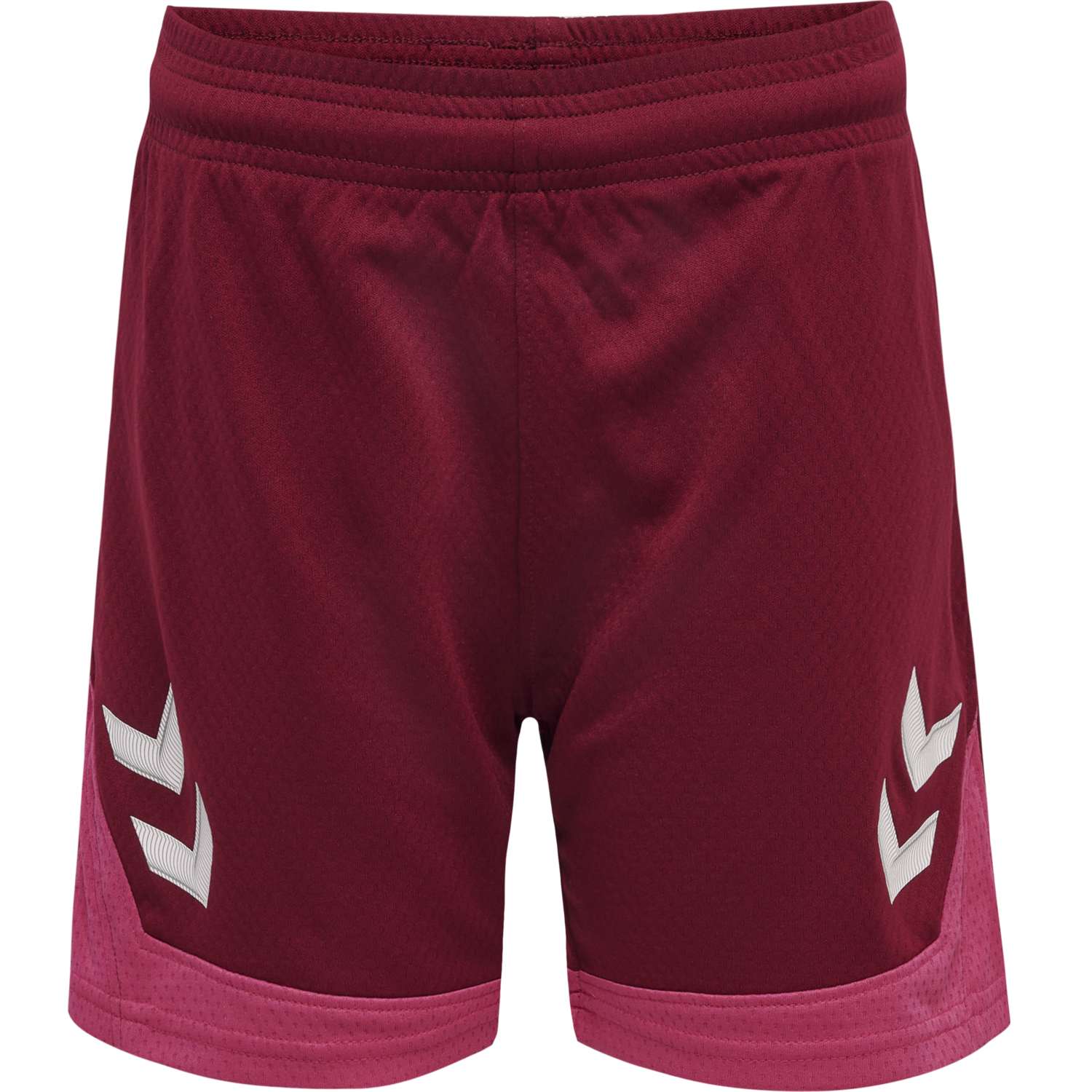 hmlLEAD POLY SHORTS KIDS , BIKING RED, packshot