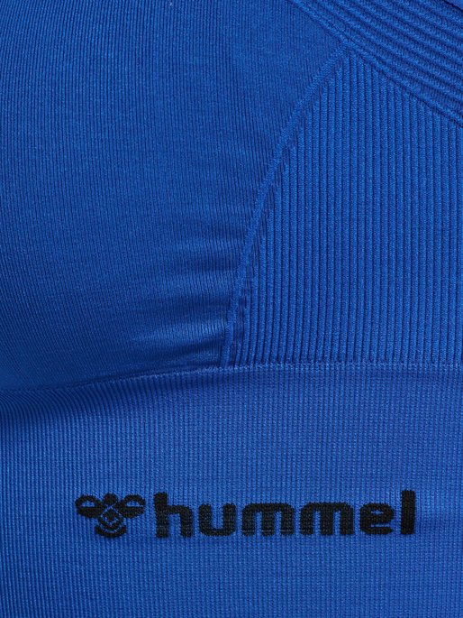 hmlTIFFY SEAMLESS SPORTS TOP, OLYMPIAN BLUE, packshot