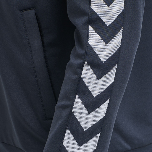 hmlNATHAN 2.0 ZIP JACKET, BLUE NIGHTS hmlNATHAN 2.0 ZIP JACKET, BLUE NIGHTS, packshot