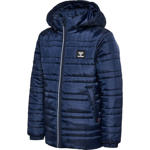 hmlBILBO TEX JACKET, BLACK IRIS, packshot