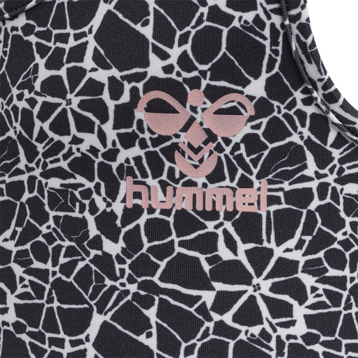 hmlMIMMI SPORTS TOP, BLACK/WHITE, packshot