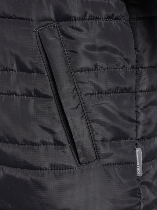 hmlBILBO TEX JACKET, FORGED IRON, packshot