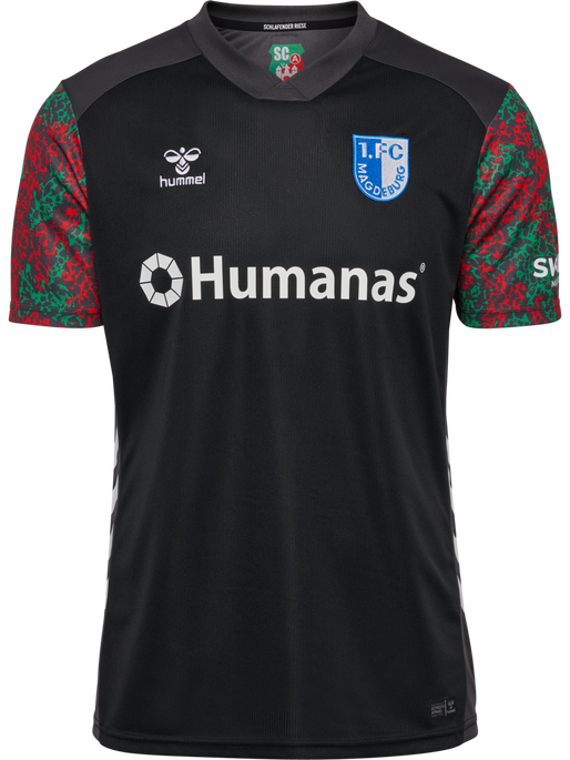 1FCM 25/26 3RD JERSEY S/S, BLACK, packshot