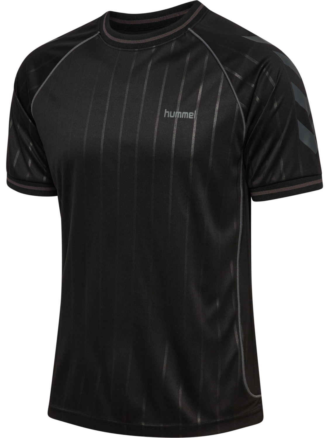 hmlPITCH T-SHIRT S/S, BLACK, packshot