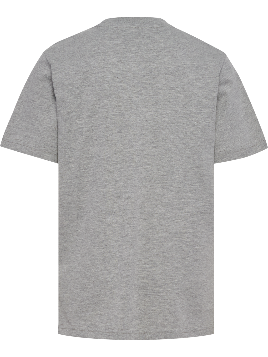 hmlJR REG TUKAS T-SHIRT S/S, GREY MELANGE, packshot