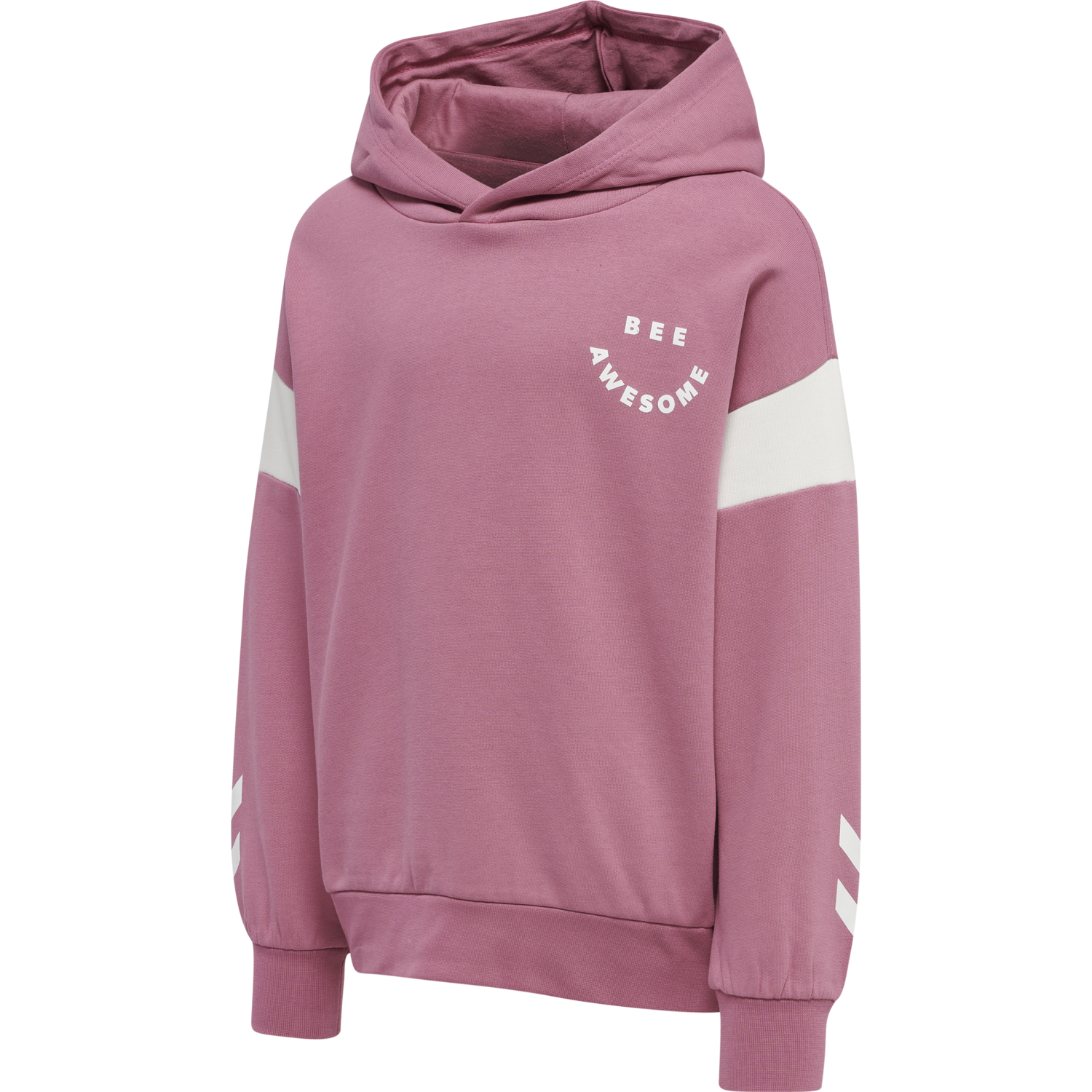 hmlOPTIMISM HOODIE, HEATHER ROSE, packshot