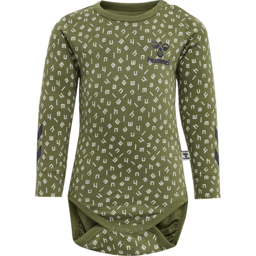 hmlCONNOR BODY L/S, CAPULET OLIVE, packshot