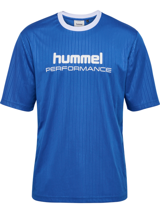 hmlFAST LOOSE JERSEY S/S, OLYMPIAN BLUE, packshot