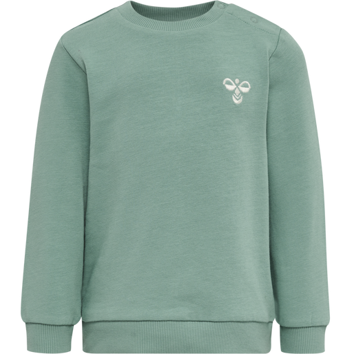 hmlSANTO CREWSUIT, MINERAL BLUE, packshot