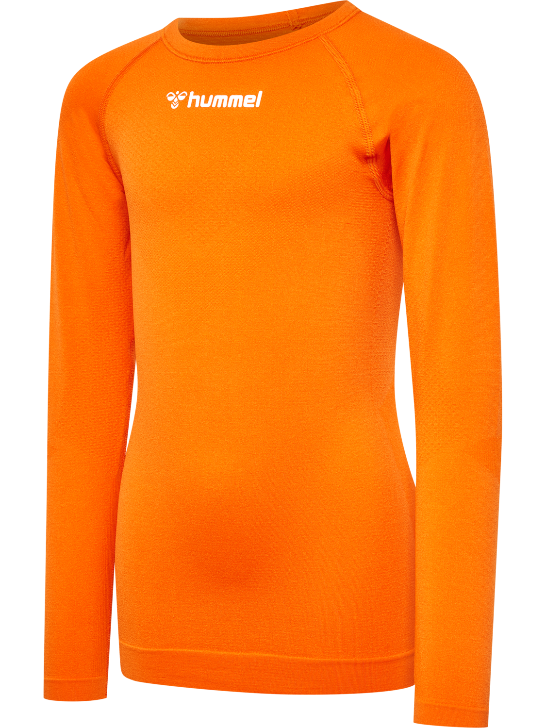 hmlBL COMFORT 2.0 TEE L/S KIDS, ORANGE TIGER, packshot