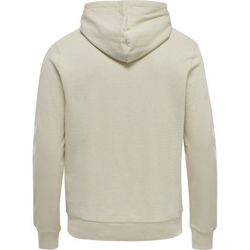 hmlLEGACY LOGO HOODIE, PUMICE STONE, packshot