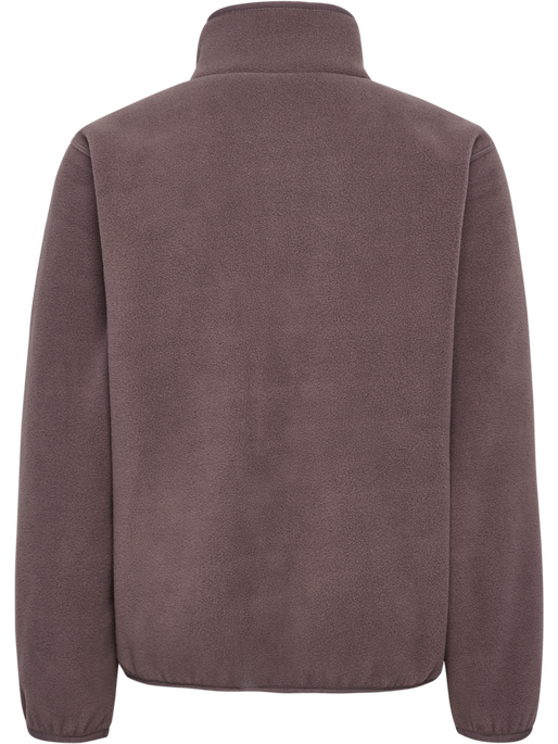 hmlJR FLEECE ZIP JACKET BEE, PEPPERCORN hmlJR FLEECE ZIP JACKET BEE, PEPPERCORN, packshot