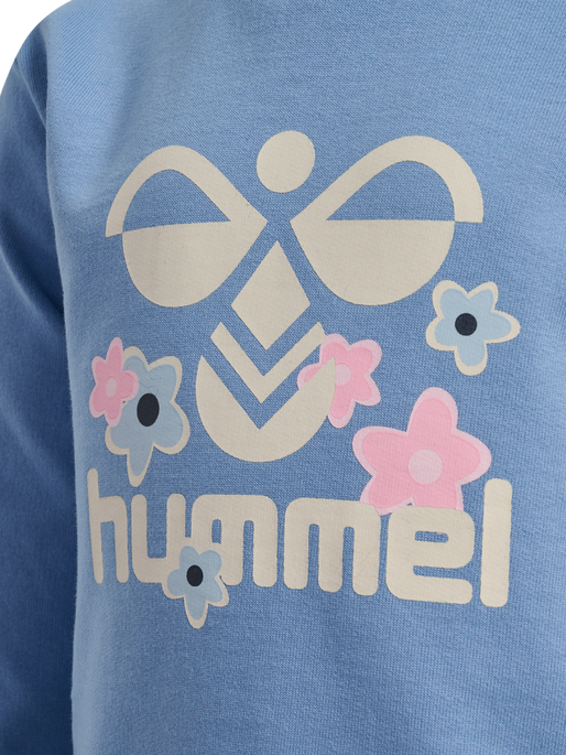 hmlLIME SWEATSHIRT, FADED DENIM hmlLIME SWEATSHIRT, FADED DENIM, packshot