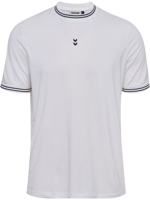 hmlPULSE RETRO T-SHIRT S/S, WHITE hmlPULSE RETRO T-SHIRT S/S, WHITE, packshot