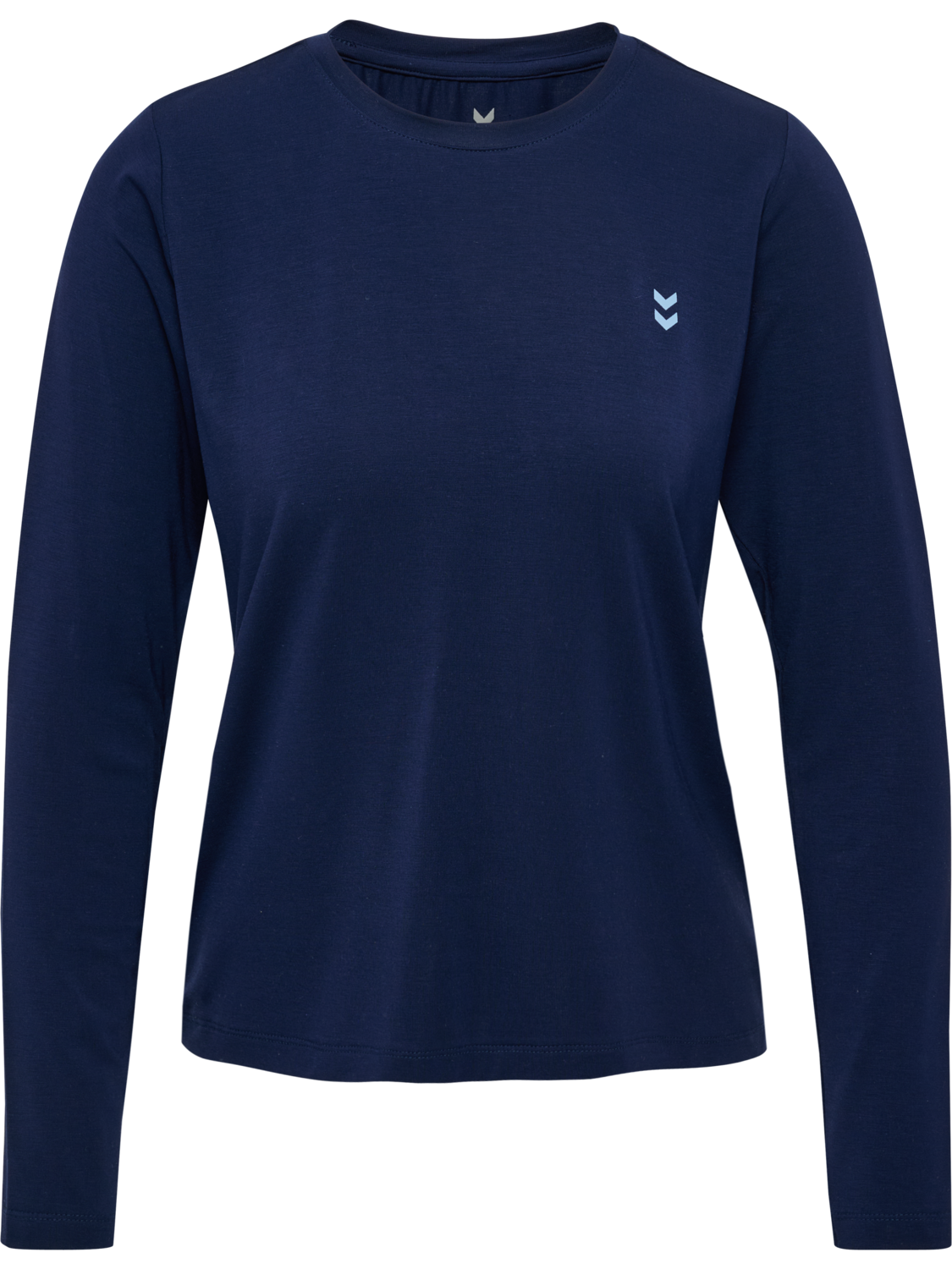 hmlYOGA SOFT LOOSE W T-SHIRT LS, DRESS BLUES, packshot