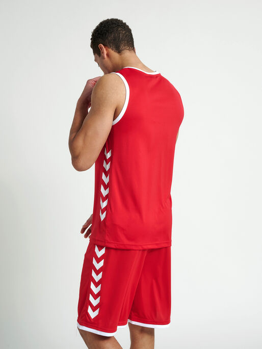 CORE BASKET JERSEY, TRUE RED, model