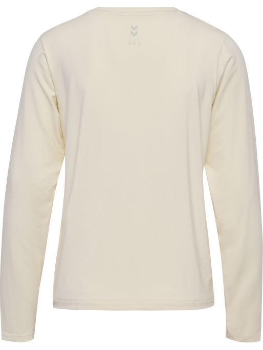 hmlYOGA SOFT LOOSE W T-SHIRT LS, TOFU, packshot