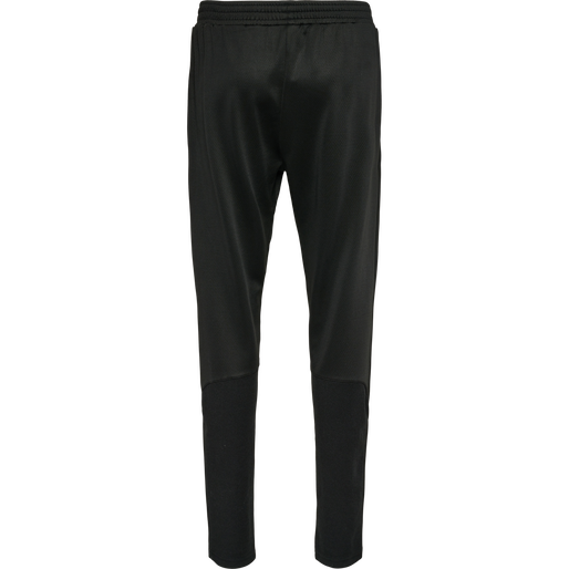 hmlQ4 POLY TRAINING PANT, BLACK, packshot