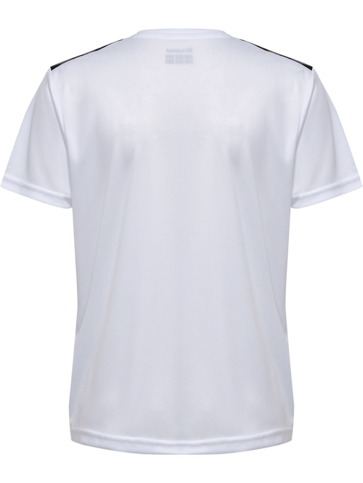 hmlAUTHENTIC PL JERSEY S/S KIDS, WHITE, packshot