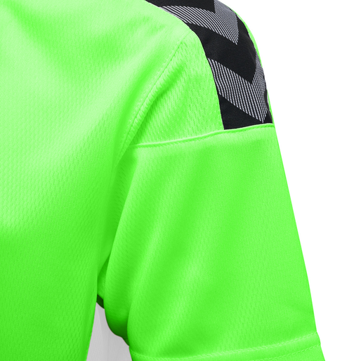 hmlAUTHENTIC KIDS POLY JERSEY S/S, WHITE/TRUE RED, packshot