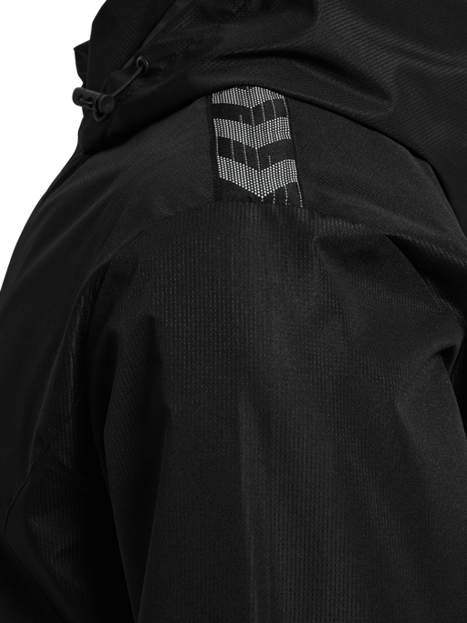 hmlAUTHENTIC ALL WEATHER JACKET, BLACK, packshot