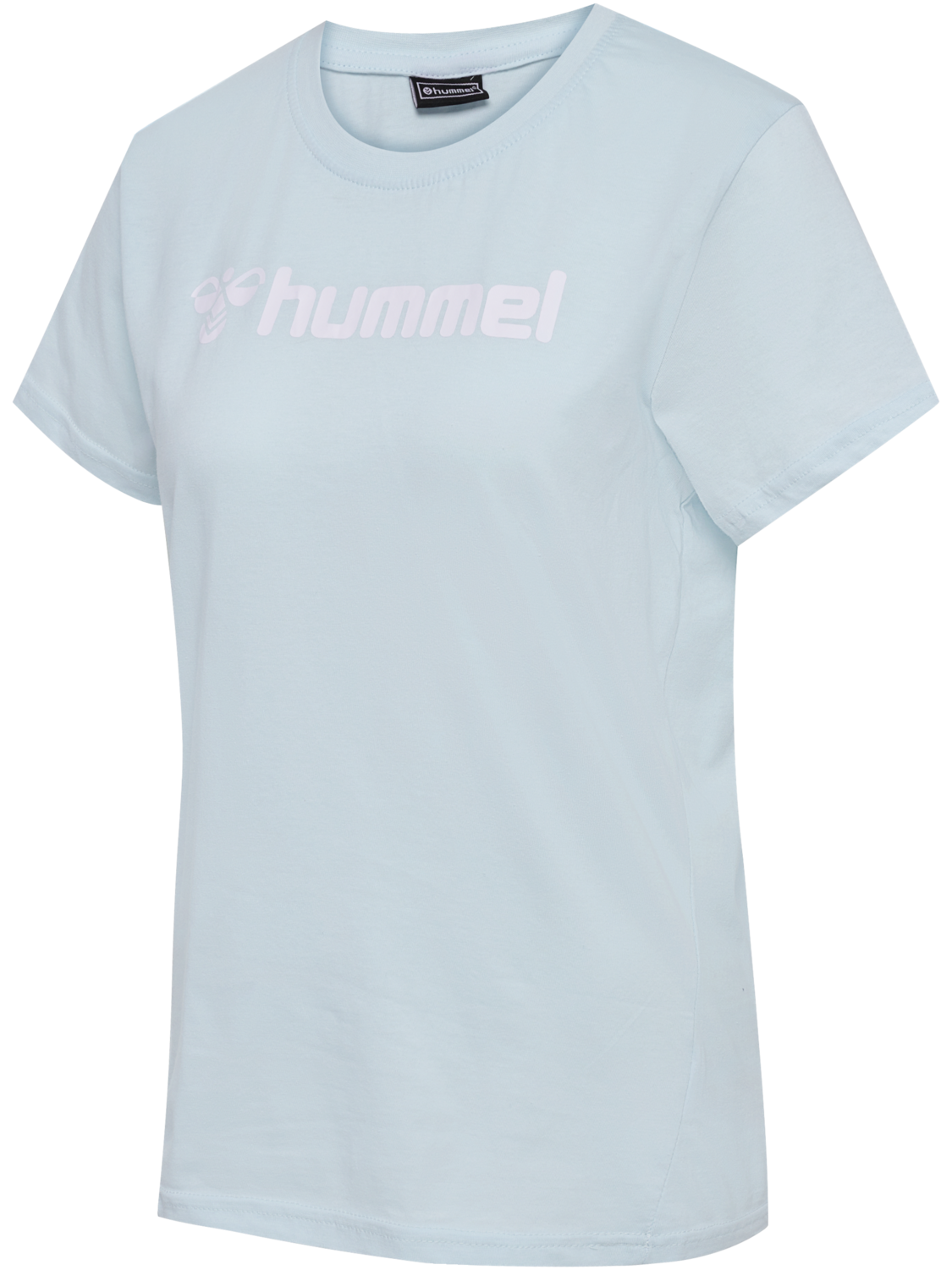 hmlMOVER COTTON T-SHIRT S/S WOMAN, BABY BLUE, packshot