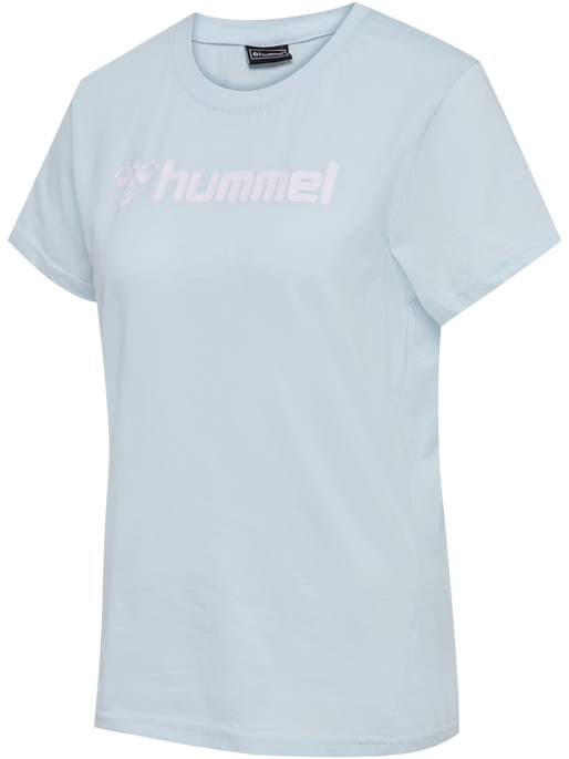 hmlMOVER COTTON T-SHIRT S/S WOMAN, BABY BLUE hmlMOVER COTTON T-SHIRT S/S WOMAN, BABY BLUE, packshot