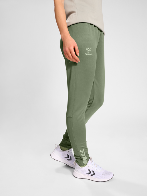 hmlACTIVE TRAINING PANTS WOMAN, SEA SPRAY, model