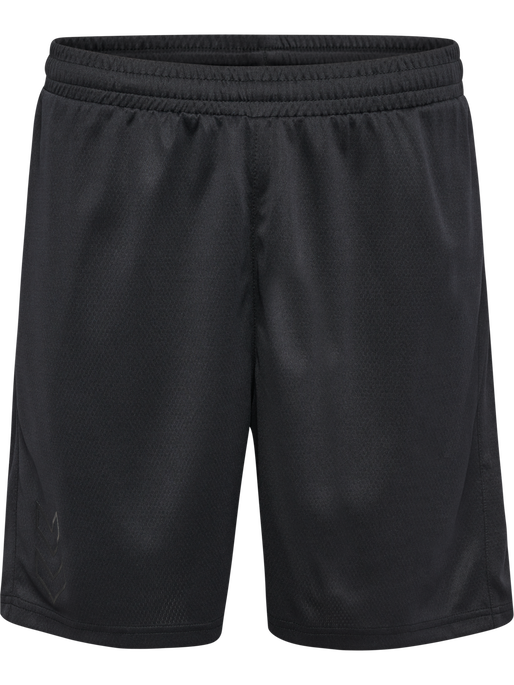 hmlACTIVE PL SHORTS, BLACK, packshot