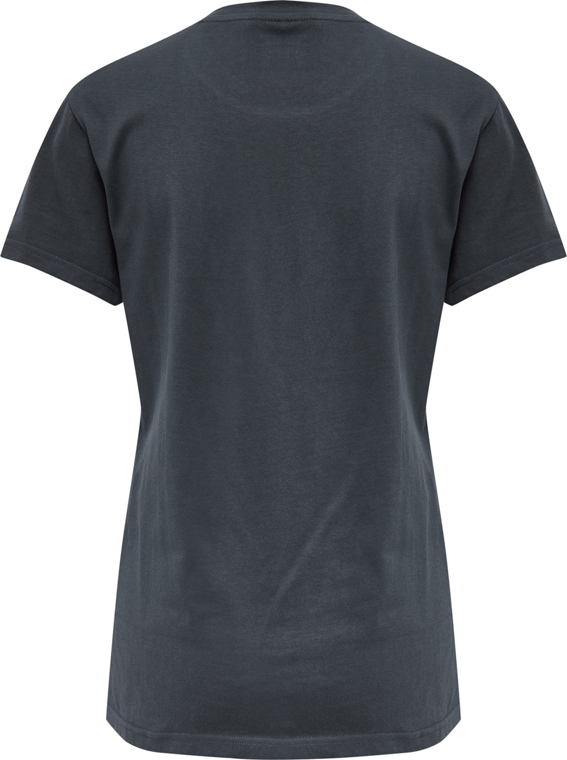 HUMMEL GO COTTON LOGO T-SHIRT WOMAN S/S, INDIA INK, packshot