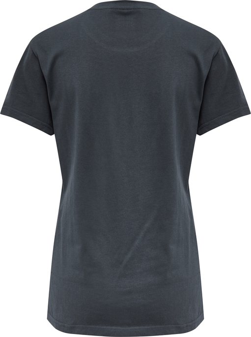 HUMMEL GO COTTON LOGO T-SHIRT WOMAN S/S, INDIA INK, packshot