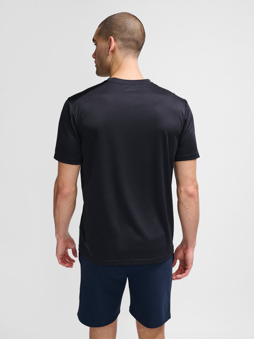 hmlACTIVE PL JERSEY S/S, BLACK, model