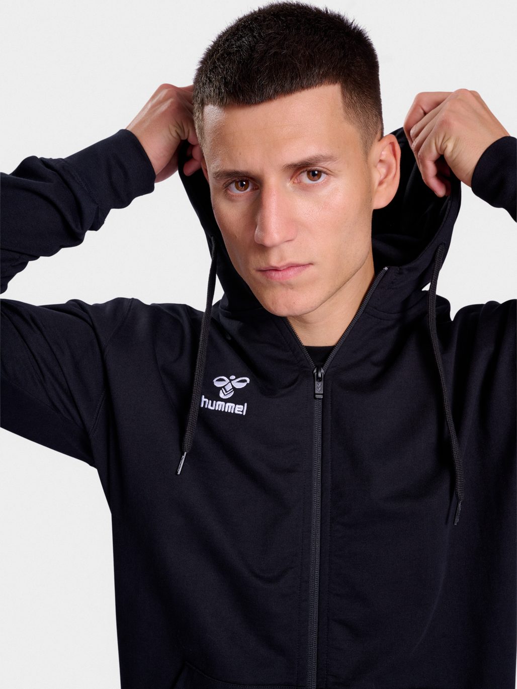 Zip hoodie hummel sale
