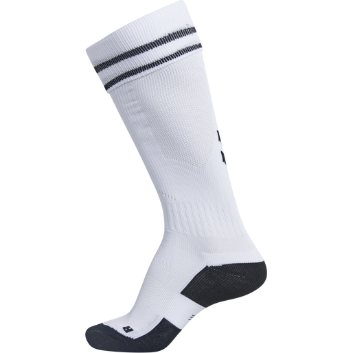 ELEMENT FOOTBALL SOCK , WHITE/BLACK, packshot