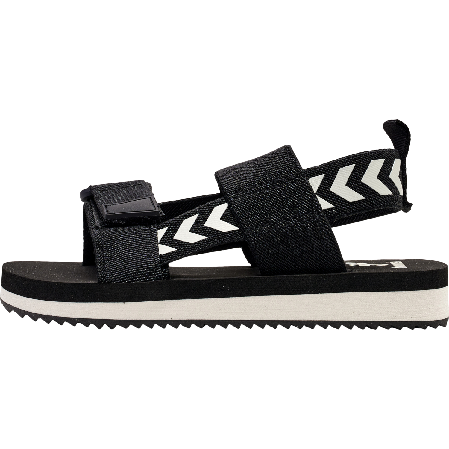 ELASTIC SANDAL JR, BLACK, packshot